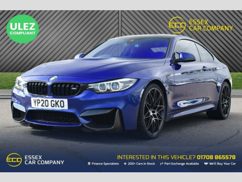BMW M4  3.0 M4 COMPETITION 2d 444 BHP HEADS UP / HARMAN KA