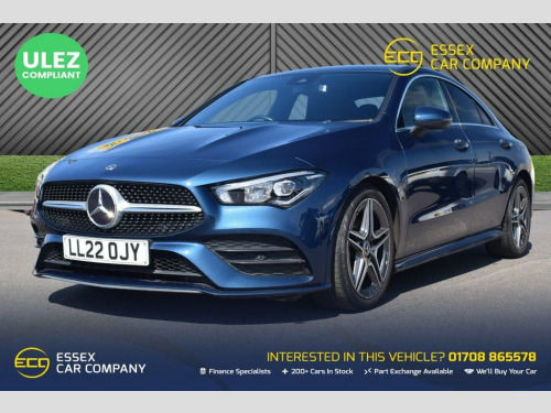 Mercedes-Benz CLA  1.3 CLA180 AMG Line Coupe 4dr Petrol 7G-DCT Euro 6