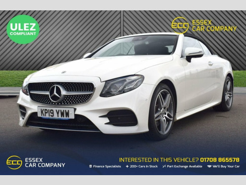 Mercedes-Benz E-Class  2.0 E220d AMG Line Cabriolet 2dr Diesel G-Tronic+