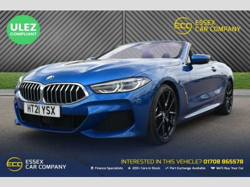 BMW 8 Series  3.0 840i Convertible 2dr Petrol Steptronic Euro 6 