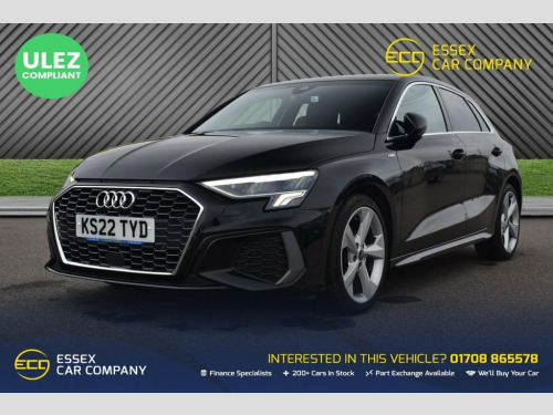 Audi A3  1.0 TFSI 30 S line Sportback 5dr Petrol Manual Eur