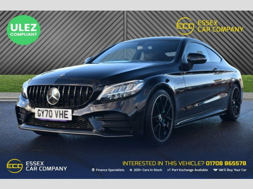 Mercedes-Benz C-Class C200 1.5 C200 MHEV AMG Line Edition Coupe 2dr Petrol G-