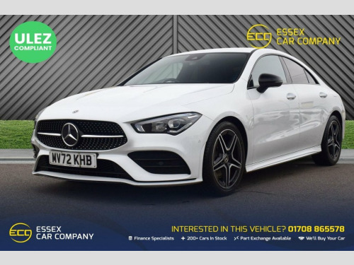 Mercedes-Benz CLA  1.3 CLA200 AMG Line (Premium) Coupe 4dr Petrol 7G- 