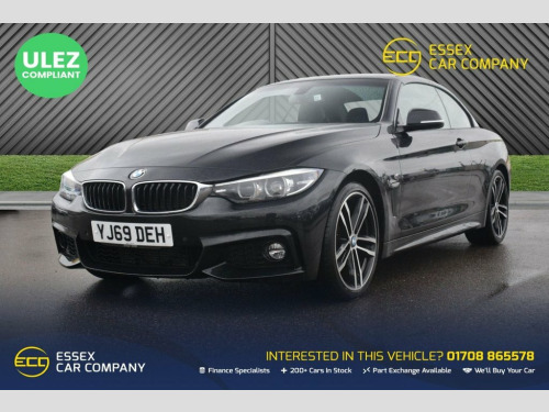 BMW 4 Series  2.0 420d M Sport Convertible 2dr Diesel Auto Euro  