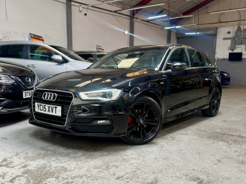 Audi A3  1.6 TDI S line Sportback Euro 6 (s/s) 5dr