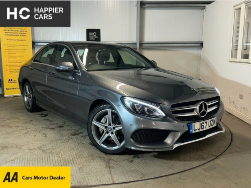 Mercedes-Benz C-Class  2.1 C 220 D 4MATIC AMG LINE PREMIUM 4d 170 BHP