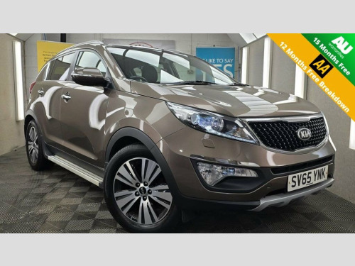 Kia Sportage  1.7 CRDI 3 SAT NAV ISG 5d 114 BHP FSH*1 FORMER KEE