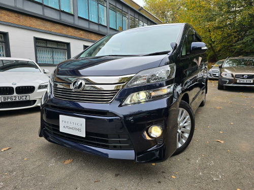 Toyota Vellfire  3.5 V6 Z EDITION 4WD 8 SEATER LUXUARY MPV CRUISE CONTROL NAVY BLUE ONLY 22K