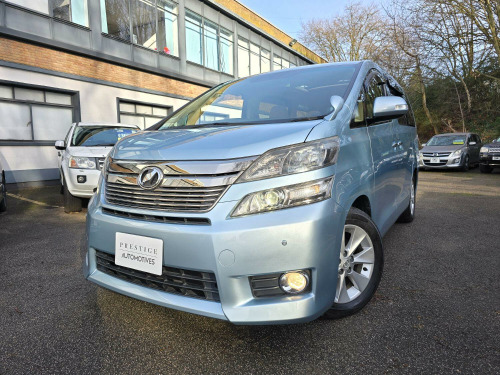 Toyota Vellfire  RARE LIGHT BLUE BUSINESS EDITION 3.5 V6 AUTO PETROL ULEZ COMP ONLY 13K VERI