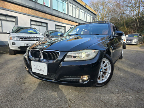 BMW 3 Series 320 320i TOURING LOW MILES ONLY 31K VERIFIED MILES BLACK SADDLE BROWN LEATHER A