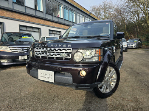 Land Rover Discovery 4  5.0 V8 VERY RARE FINISHED IN BOURNEVILLE BLACK WITH BEIGE LEATHER INTERIOR 