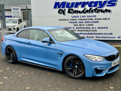 BMW M4  3.0 BiTurbo Convertible 2dr Petrol DCT Euro 6 (s/s