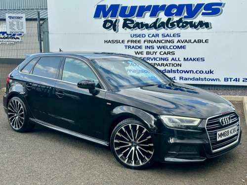 Audi A3  1.6 TDI 30 S line Sportback 5dr Diesel Manual Euro