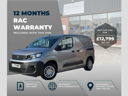 Peugeot Partner  1.5 BlueHDi 650 Professional Standard Panel Van 5d 