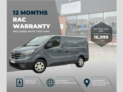 Renault Trafic  2.0 dCi Blue SL28 Business+ Panel Van 5dr Diesel M 