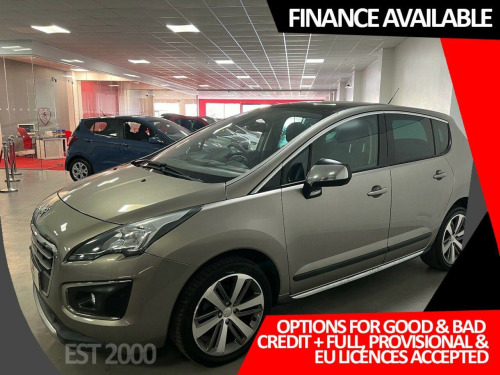 Peugeot 3008 Crossover  1.6L BLUE HDI S/S ALLURE 5d AUTO 120 BHP