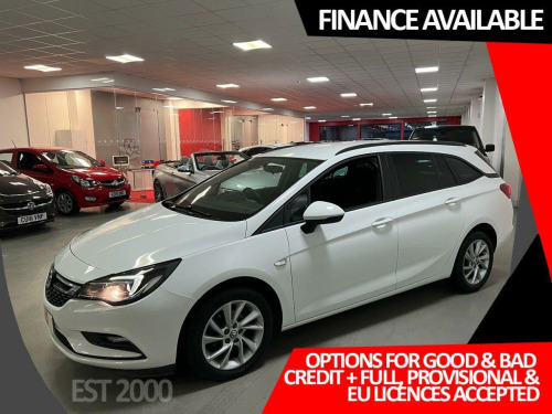 Vauxhall Astra  1.6 CDTi ecoTEC BlueInjection Tech Line Nav Sports Tourer 5dr Diesel Manual