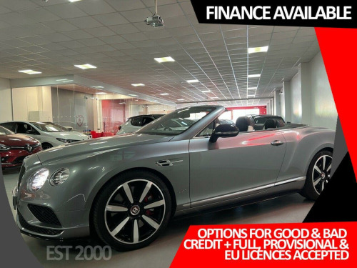 Bentley Continental  4.0 V8 GTC S Convertible 2dr Petrol Auto 4WD Euro 6 (528 ps)