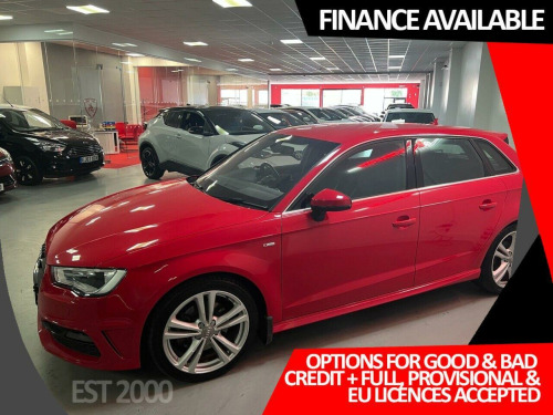 Audi A3  2.0 TDI S line Sportback 5dr Diesel S Tronic quattro Euro 6 (s/s) (Nav) (18
