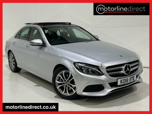 Mercedes-Benz C-Class C200 2.0 C200 Sport (Premium) G-Tronic+ Euro 6 (s/s) 4dr