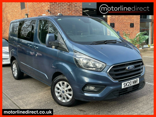 Ford Transit Custom  2.0 300 EcoBlue Limited Crew Van Auto L1 H1 Euro 6 (s/s) 5dr (6 Seat)