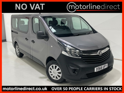 Vauxhall Vivaro  1.6 CDTi 2900 L1 H1 Euro 6 (s/s) 5dr (9 Seat)
