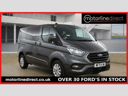 Ford Transit Custom  2.0 300 EcoBlue Limited Crew Van L1 H1 Euro 6 (s/s) 5dr (6 Seat)