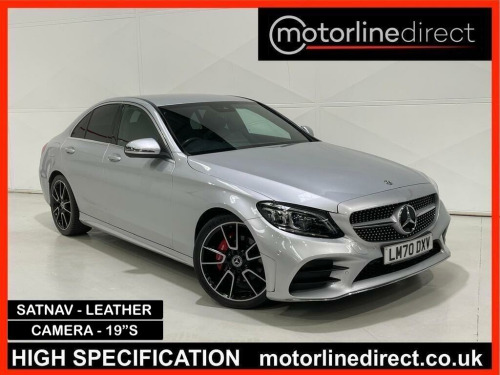 Mercedes-Benz C-Class  2.0 C220d AMG Line (Premium) G-Tronic+ Euro 6 (s/s) 4dr