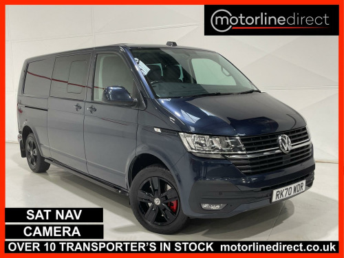 Volkswagen Transporter  2.0 TDI T32 Highline Kombi Double Cab 5dr Diesel DSG FWD LWB High Roof Euro