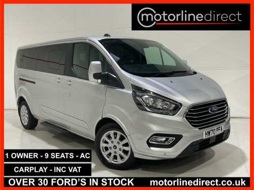 Ford Tourneo Custom  2.0 320 EcoBlue Titanium Minibus Double Cab 5dr Diesel Auto L2 Euro 6 (s/s)
