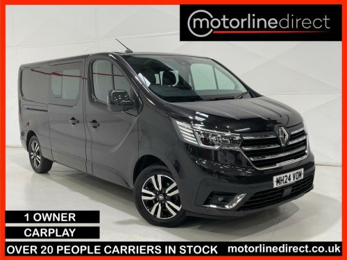 Renault Trafic  2.0 dCi Blue LL30 Extra Sport Crew Van Double Cab 6dr Diesel Manual L2 H1 E