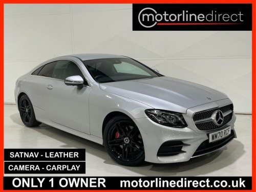 Mercedes-Benz E-Class  2.0 E220d AMG Line (Premium) Coupe 2dr Diesel G-Tronic+ Euro 6 (s/s) (194 p