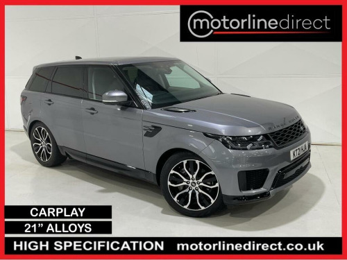 Land Rover Range Rover Sport 3.0 D300 MHEV HSE Silver SUV 5dr Diesel Auto 4WD Euro 6 (s/s) (300 ps)