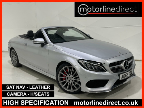Mercedes-Benz C-Class  2.1 C250d AMG Line Cabriolet 2dr Diesel G-Tronic+ Euro 6 (s/s) (204 ps)