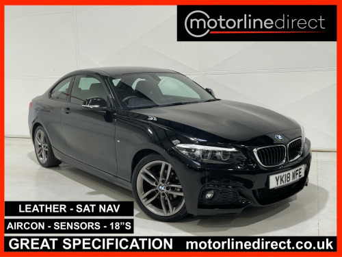BMW 2 Series  2.0 218d M Sport Coupe 2dr Diesel Auto Euro 6 (s/s) (150 ps) 