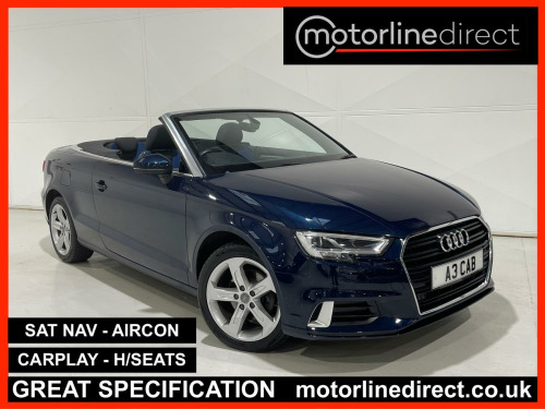 Audi A3 Cabriolet  1.5 TFSI CoD Sport Convertible 2dr Petrol S Tronic Euro 6 (s/s) (150 ps) 