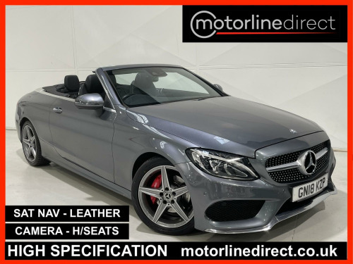 Mercedes-Benz C-Class  2.1 C220d AMG Line Cabriolet 2dr Diesel G-Tronic+ Euro 6 (s/s) (170 ps)