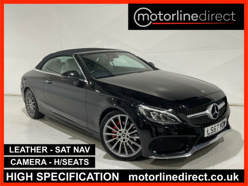 Mercedes-Benz C-Class  2.1 C220d AMG Line Cabriolet 2dr Diesel G-Tronic+ Euro 6 (s/s) (170 ps)