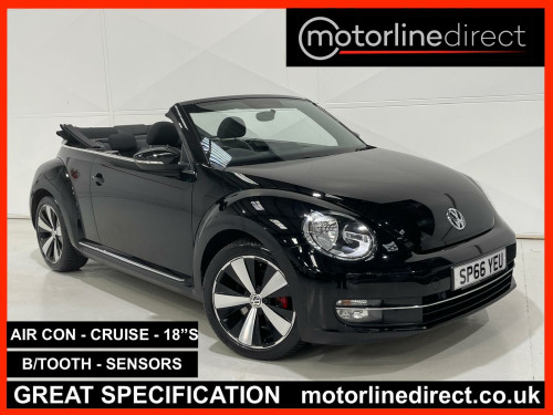 Volkswagen Beetle  2.0 TSI BlueMotion Tech Sport Cabriolet 2dr Petrol DSG Euro 6 (s/s) (220 ps