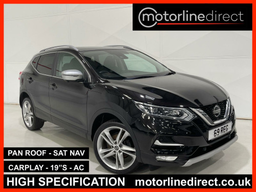 Nissan Qashqai  1.3 DIG-T N-Motion SUV 5dr Petrol Manual Euro 6 (s/s) (140 ps) 