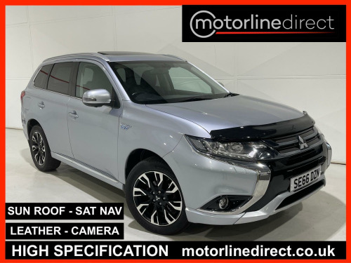 Mitsubishi Outlander  2.0h 12kWh 4h SUV 5dr Petrol Plug-in Hybrid CVT 4WD Euro 6 (s/s) (200 ps) 