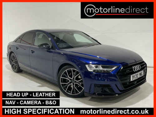 Audi A8  3.0 TDI V6 50 Black Edition Saloon 4dr Diesel Tiptronic quattro Euro 6 (s/s 