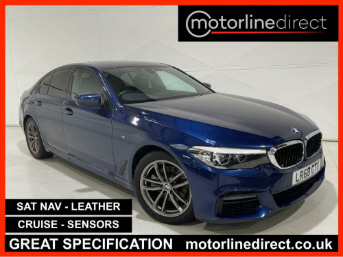 BMW 5 Series  2.0 520d M Sport Saloon 4dr Diesel Auto xDrive Euro 6 (s/s) (190 ps) 