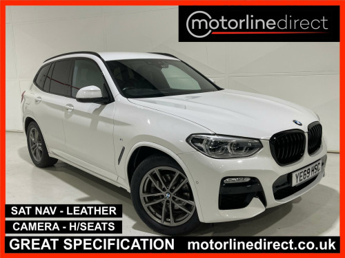 BMW X3  2.0 20d M Sport SUV 5dr Diesel Auto xDrive Euro 6 (s/s) (190 ps) 