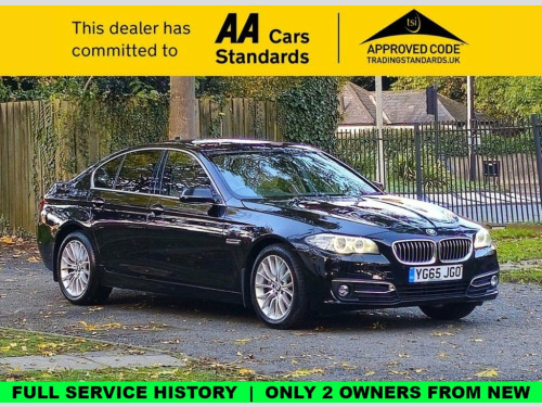 BMW 5 Series  2.0 520d Luxury Saloon 4dr Diesel Auto Euro 6 (s/s