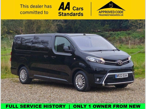 Toyota PROACE Verso  2.0D Shuttle Long MPV 5dr Diesel Manual LWB Euro 6