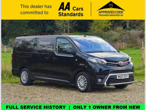 Toyota PROACE Verso  2.0D Shuttle Long MPV 5dr Diesel Manual LWB Euro 6