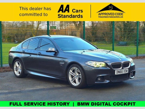 BMW 5 Series  2.0 520d M Sport Saloon 4dr Diesel Auto Euro 6 (s/