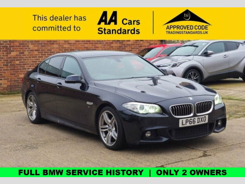 BMW 5 Series  2.0 520d M Sport Saloon 4dr Diesel Auto Euro 6 (s/