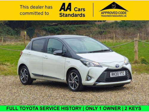 Toyota Yaris  1.5 VVT-h Y20 Bi-tone Hatchback 5dr Petrol Hybrid 